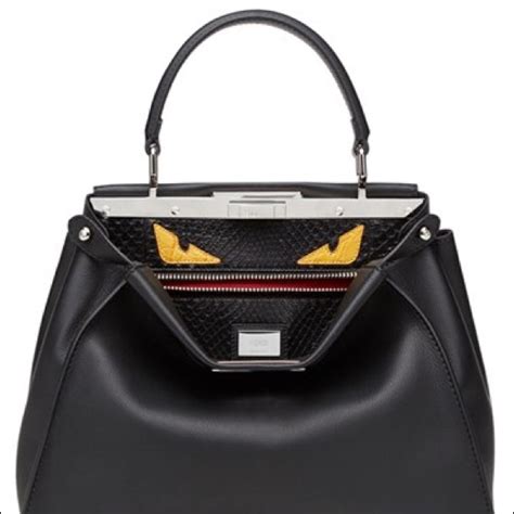 fendi peekaboo monster|fendi peekaboo price euro.